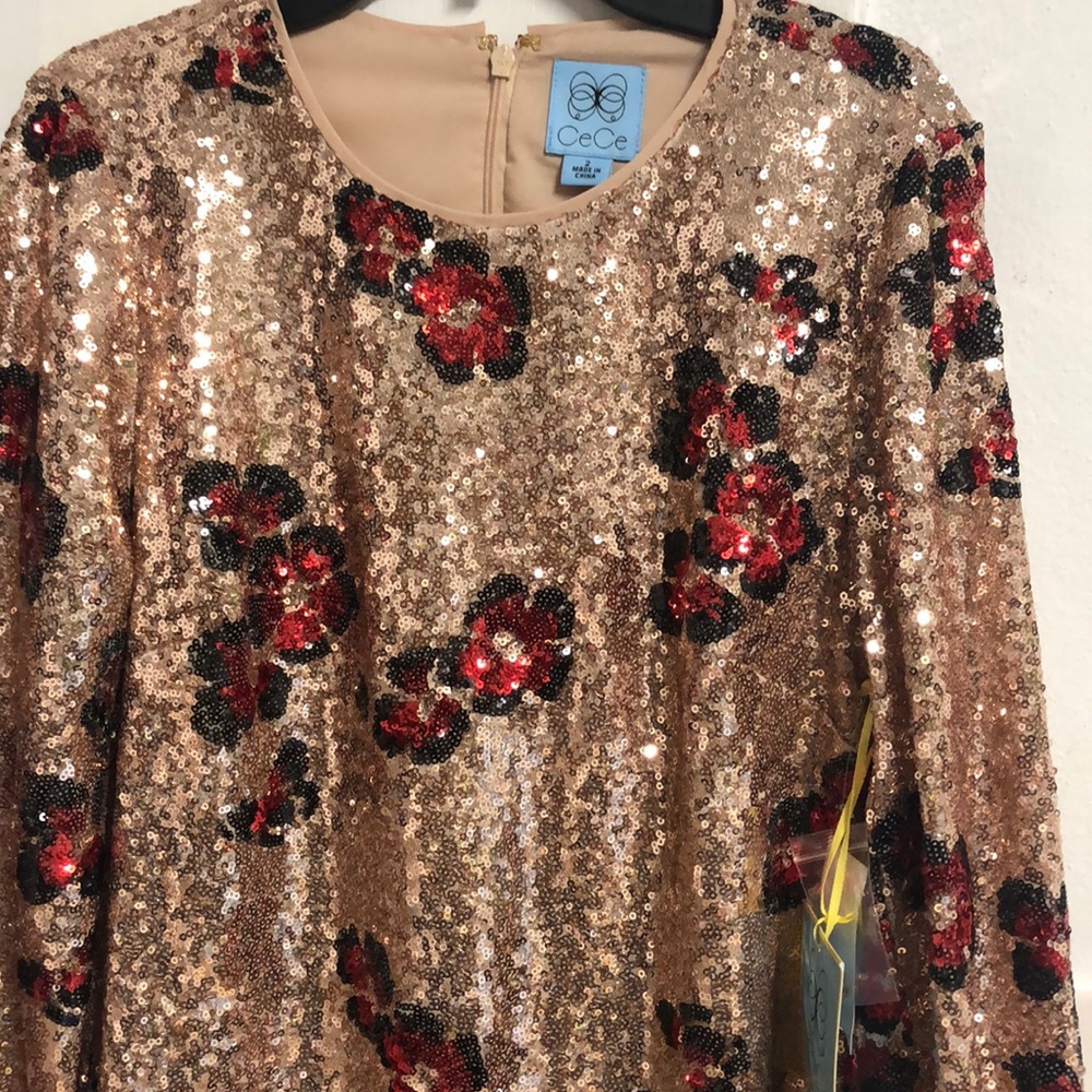 DRESS ( CECE Floral print dress) - Picture 4 of 4